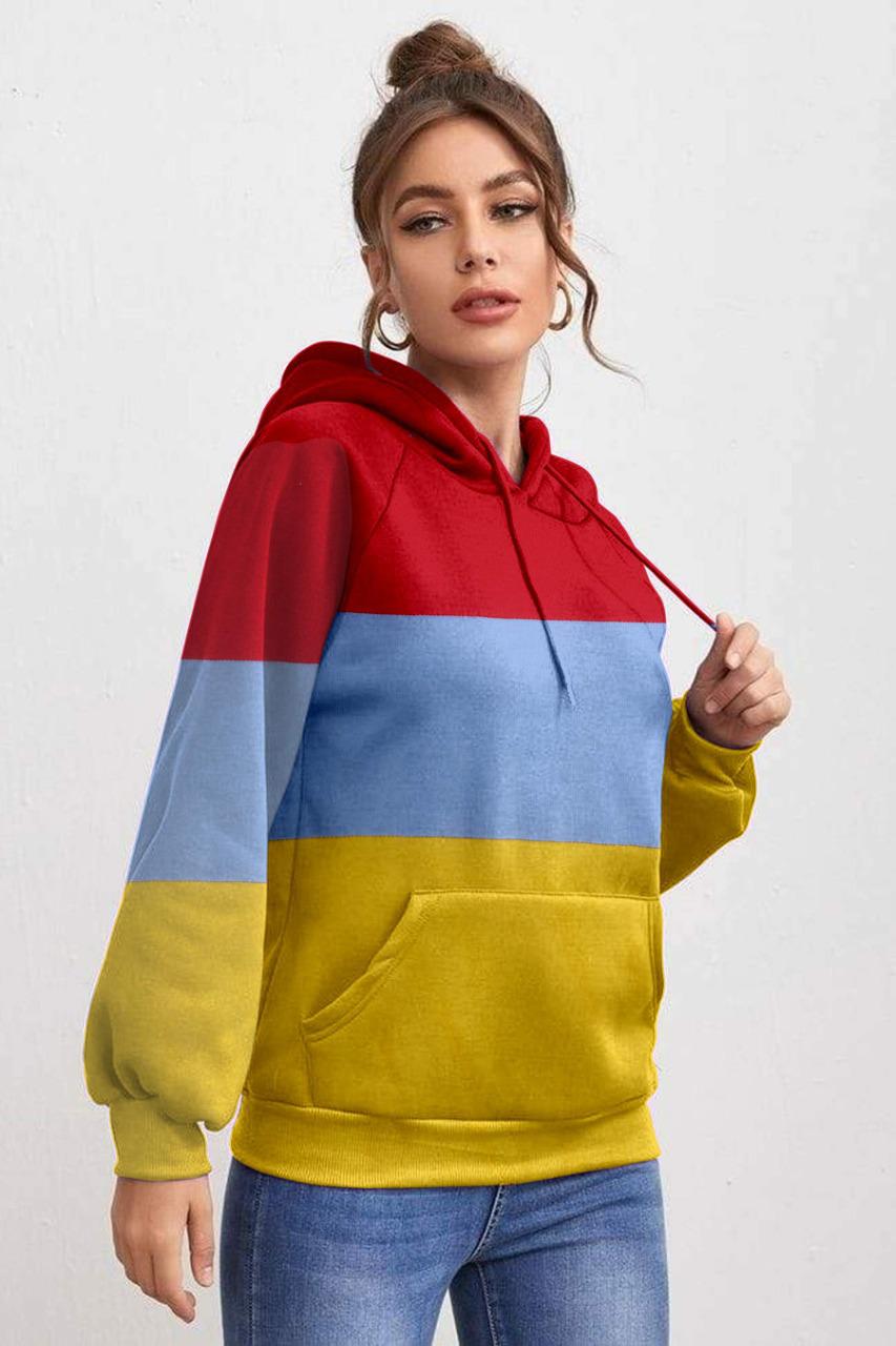 Colorblock 2024 hoodie womens